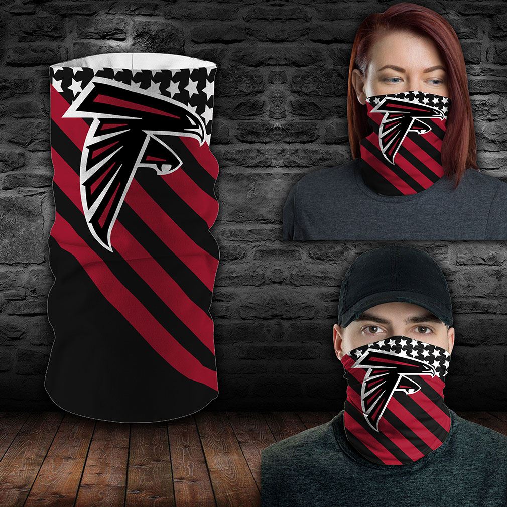 Atlanta Falcons Nfl Sport Neck Gaiter Flag America Bandana