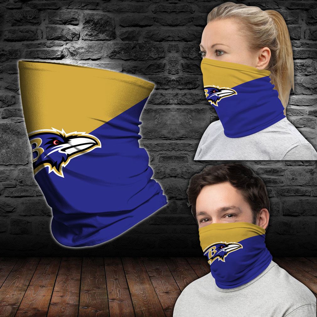 Baltimore Ravens Nfl Sport Neck Gaiter Bandana