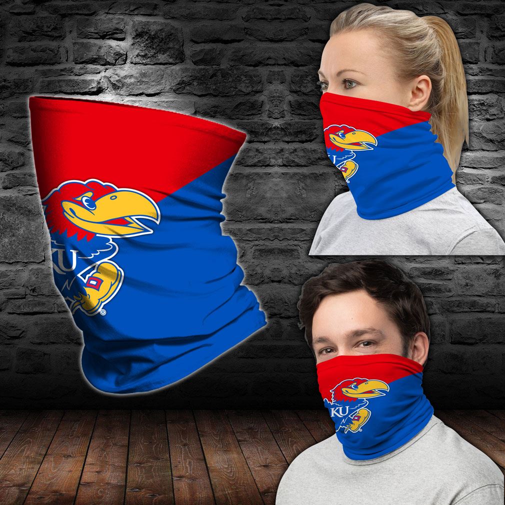 Kansas Jayhawks Ncaa Sport Neck Gaiter Bandana