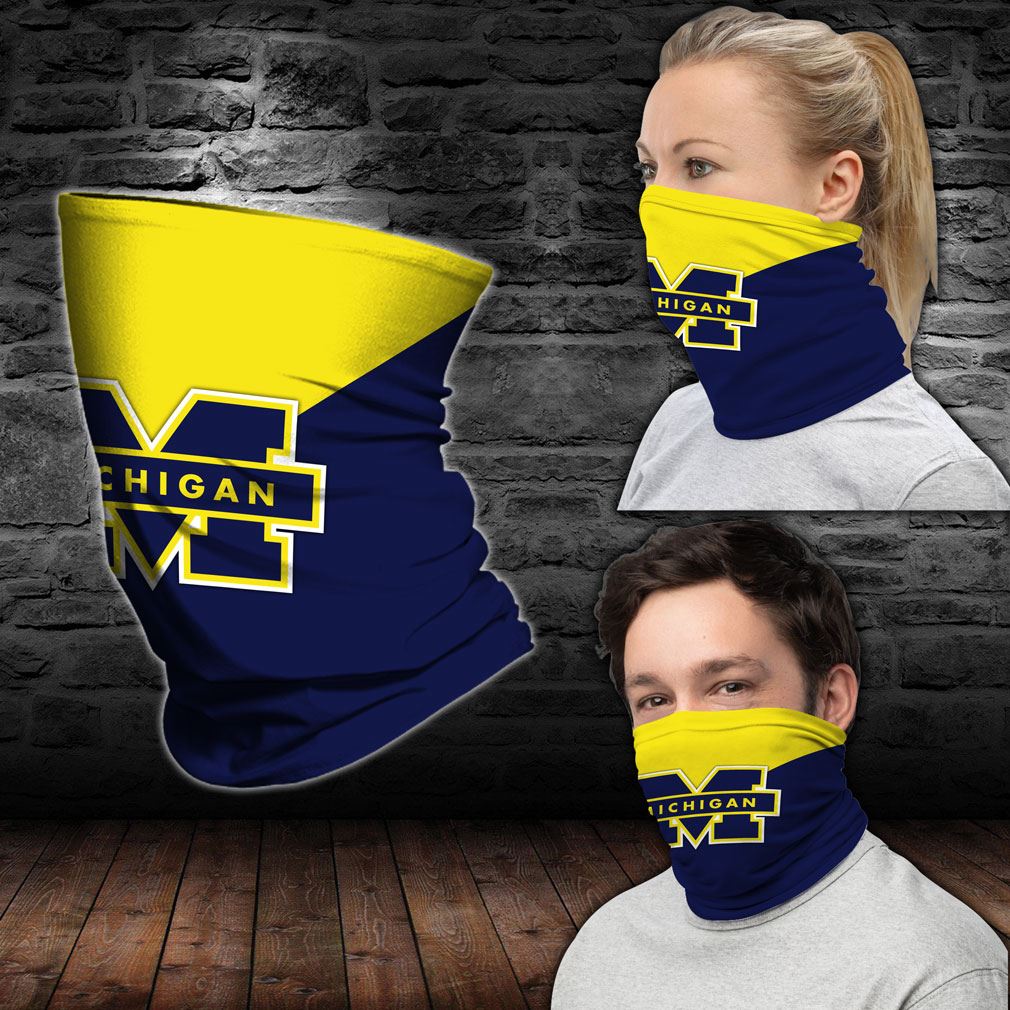 Michigan Wolverines Ncaa Sport Neck Gaiter Bandana