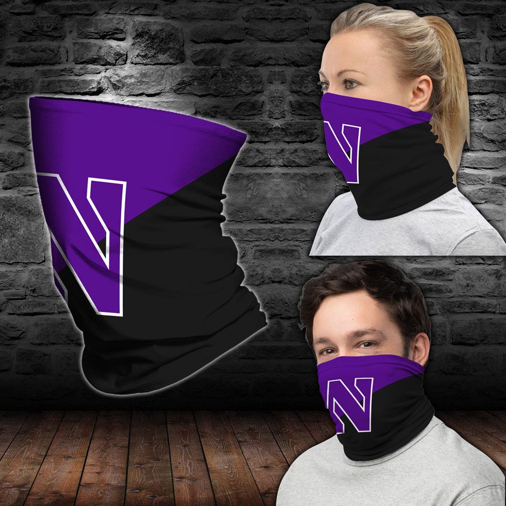 Northwestern Wildcats Ncaa Sport Neck Gaiter Bandana