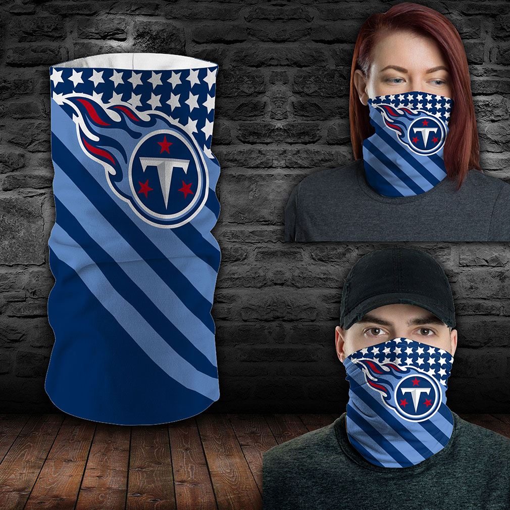 Tennessee Titans Neck Gaiter Bandanna Scarf Face Mask Covering NFL Football