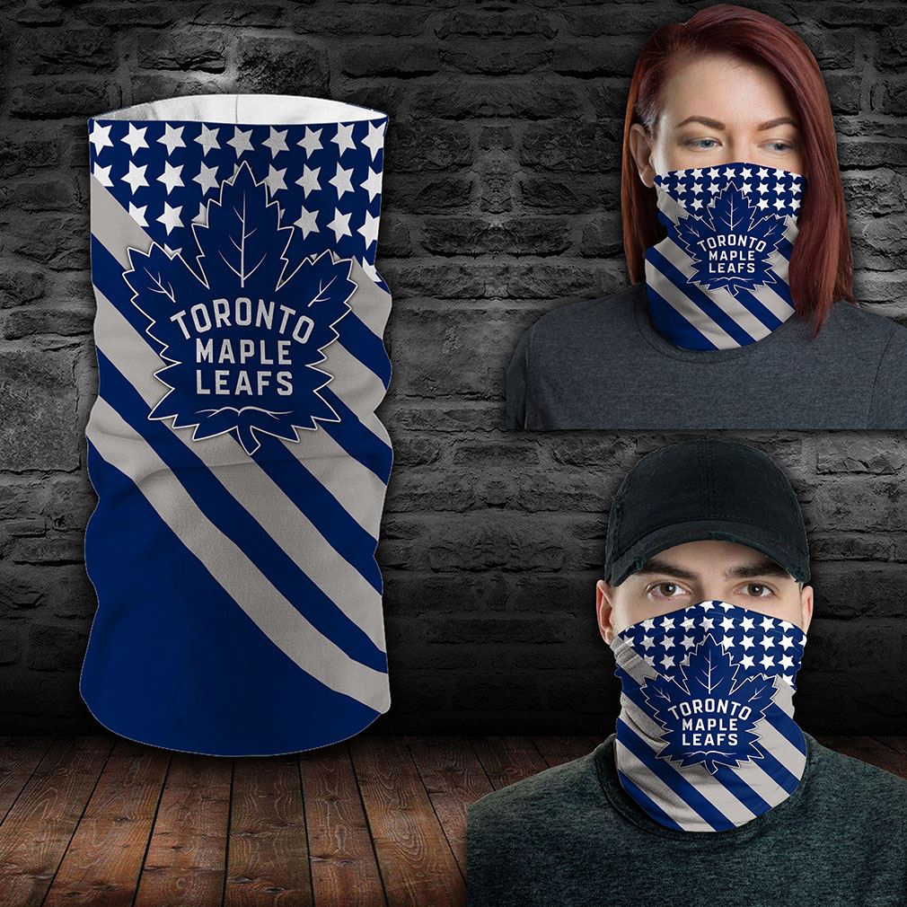 Toronto Maple Leafs Nhl Sport Neck Gaiter Flag America Bandana