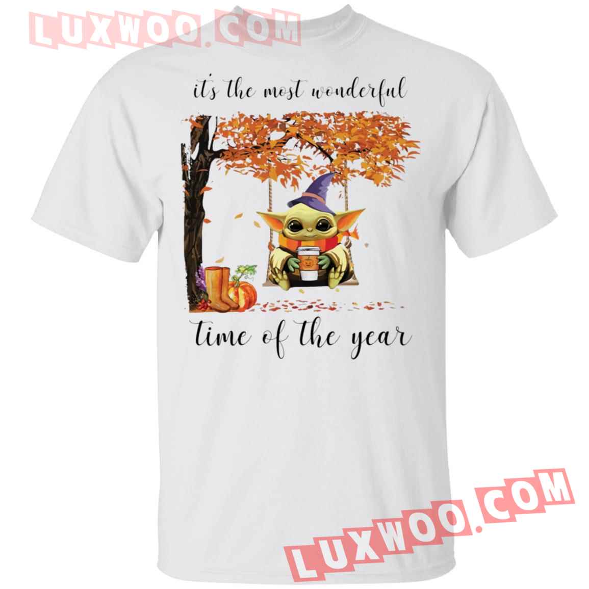 Baby Yoda Its The Most Wonderful Time Of The Year Shirt