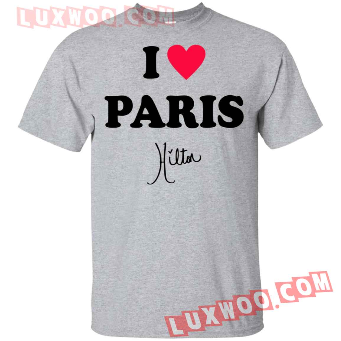 Celine Dion I Heart Paris Hilton Shirt