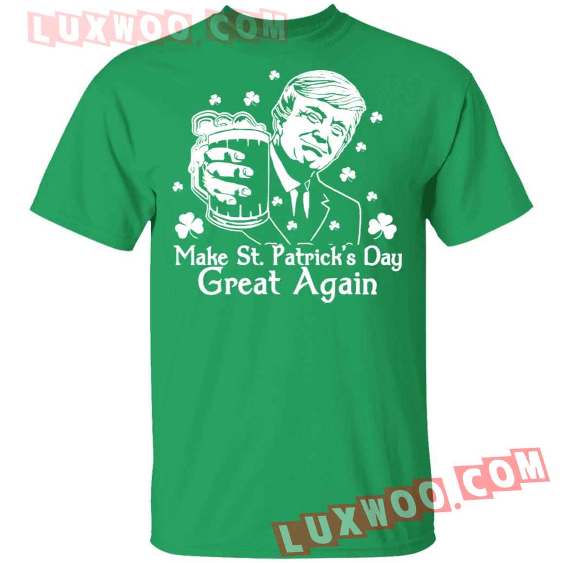 Donald Trump Make St Patricks Day Great Again Shirt