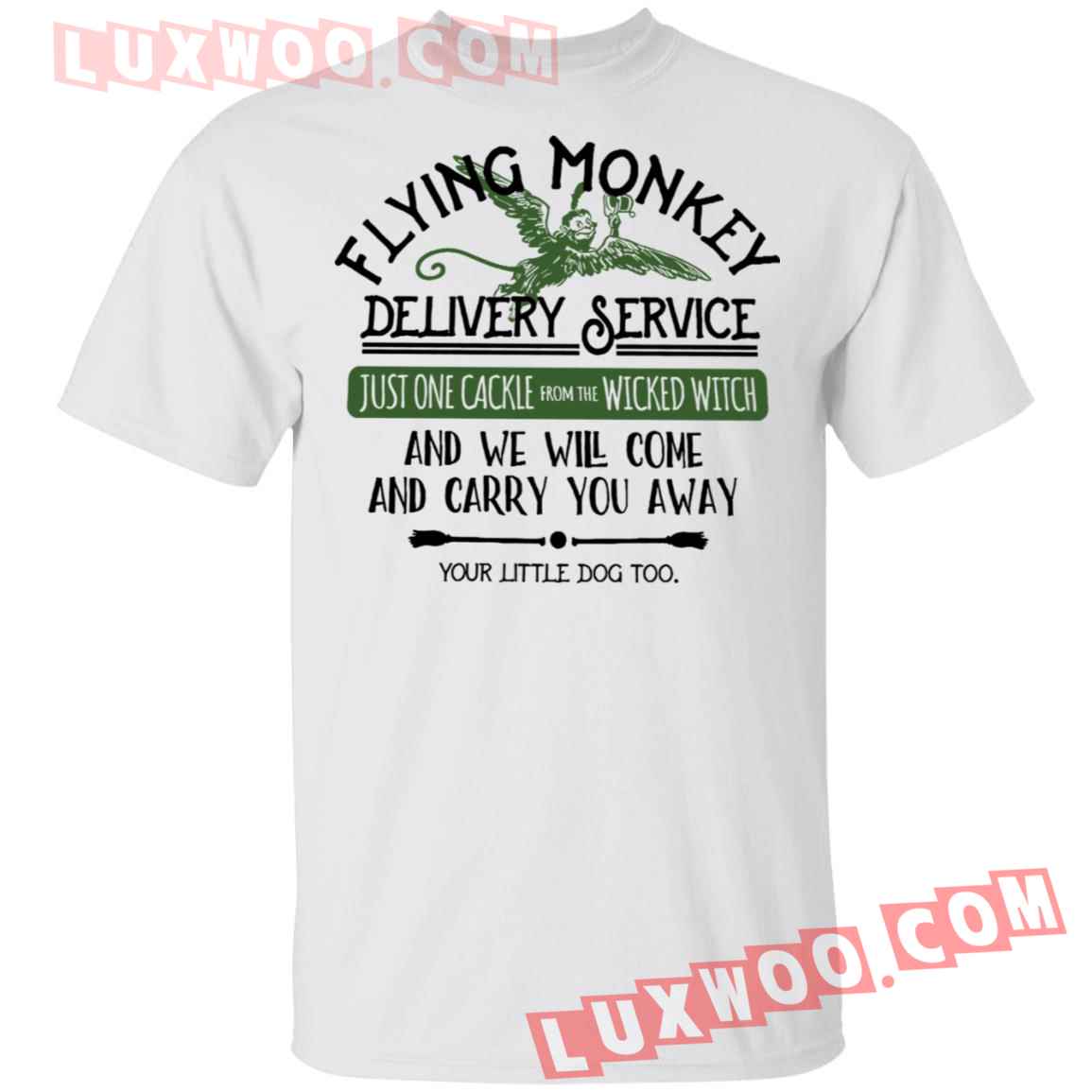 Flying Monkey Delivery Service Just One Cackle From The Wicked Witch Shirt