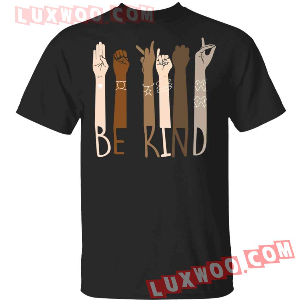 Hand Sign Language Be Kind Shirt