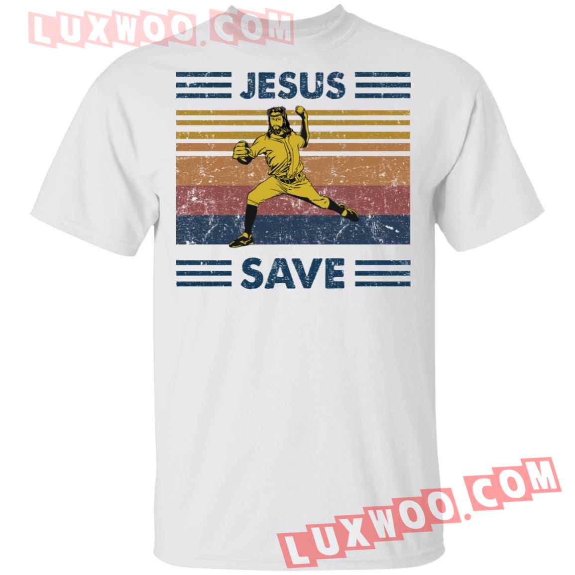 Jesus Saves Baseball Shirt - Luxwoo.com