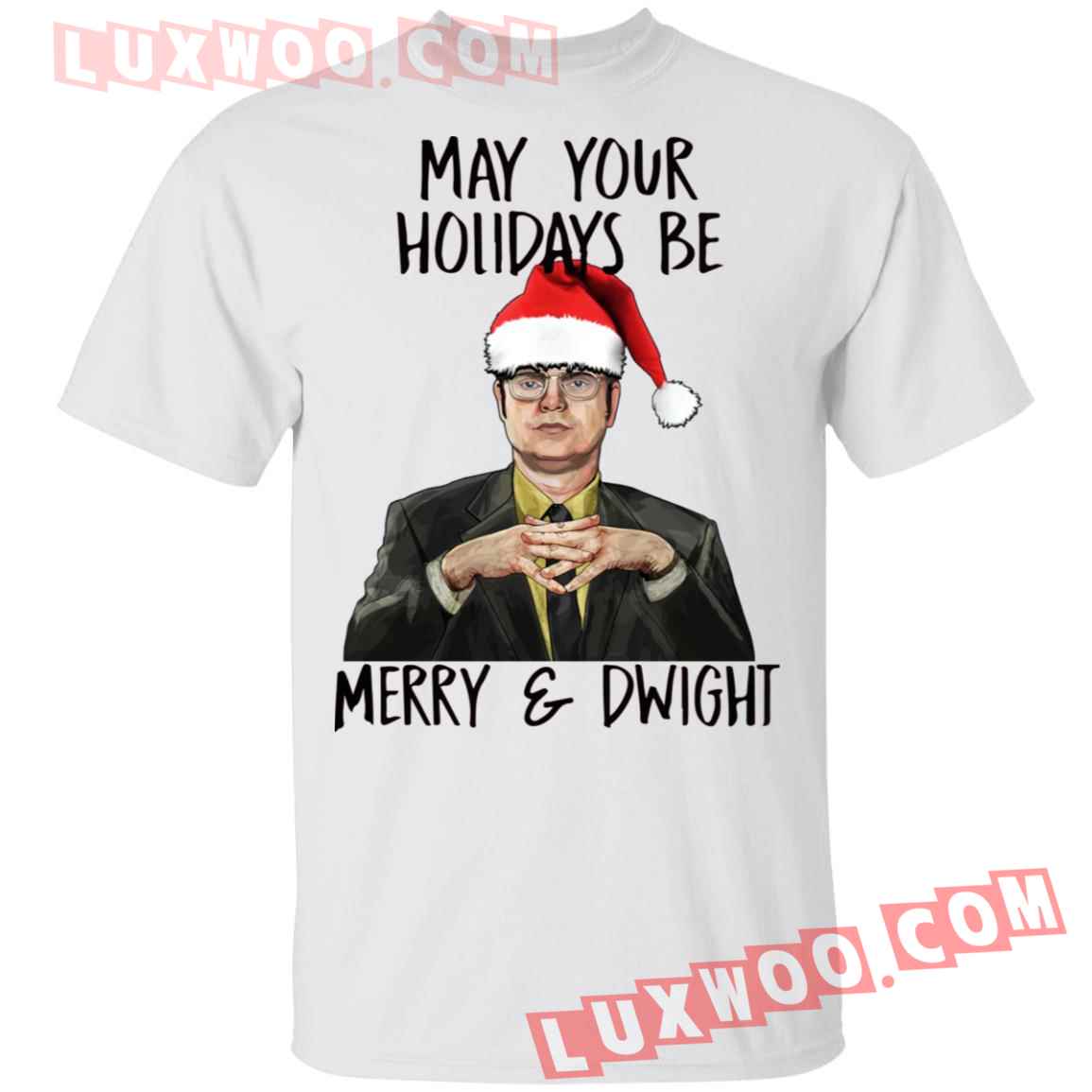 May Your Holiday Be Merry And Dwight Shirt