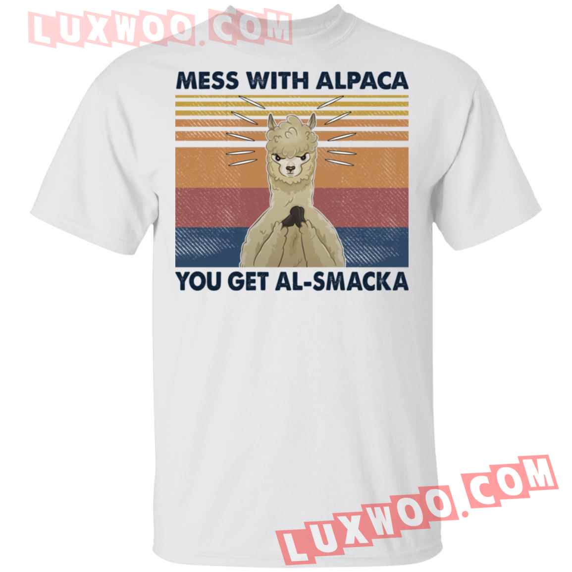 Mess With Alpaca You Get Al-smacka Vintage Shirt