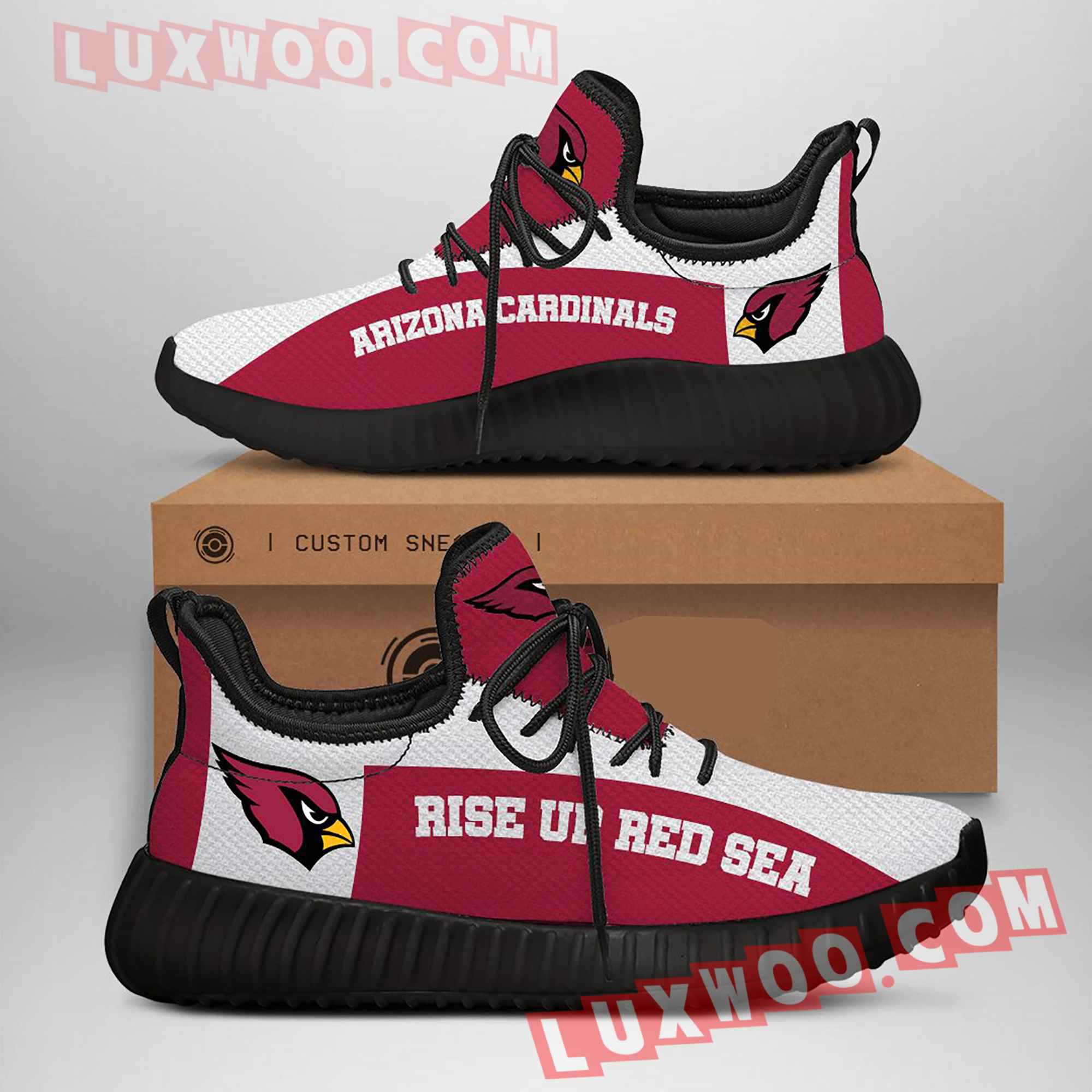 Arizona Cardinals Nfl Yezzy Custom Shoes Sneaker V2