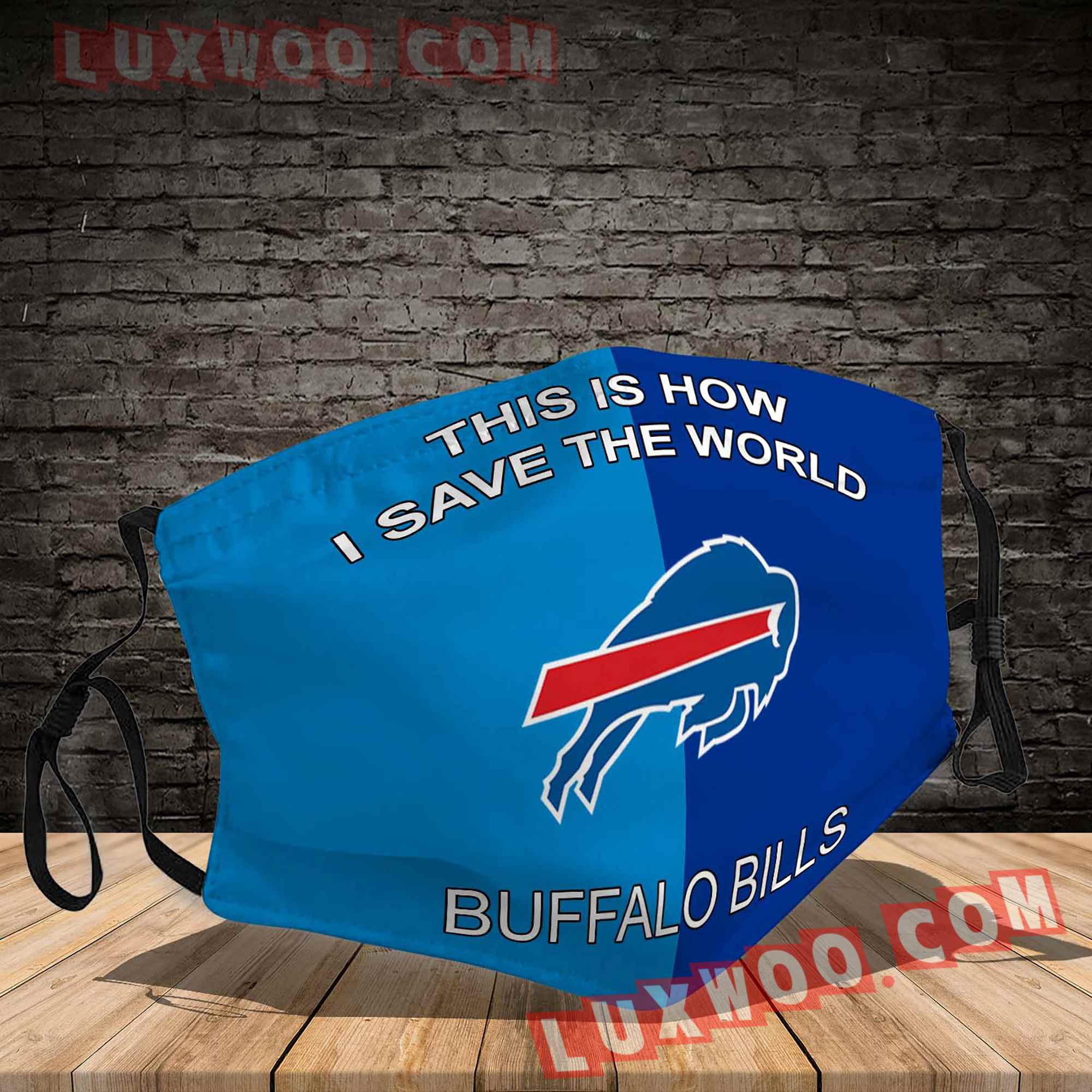 Buffalo Bills 3d Face Mask V1