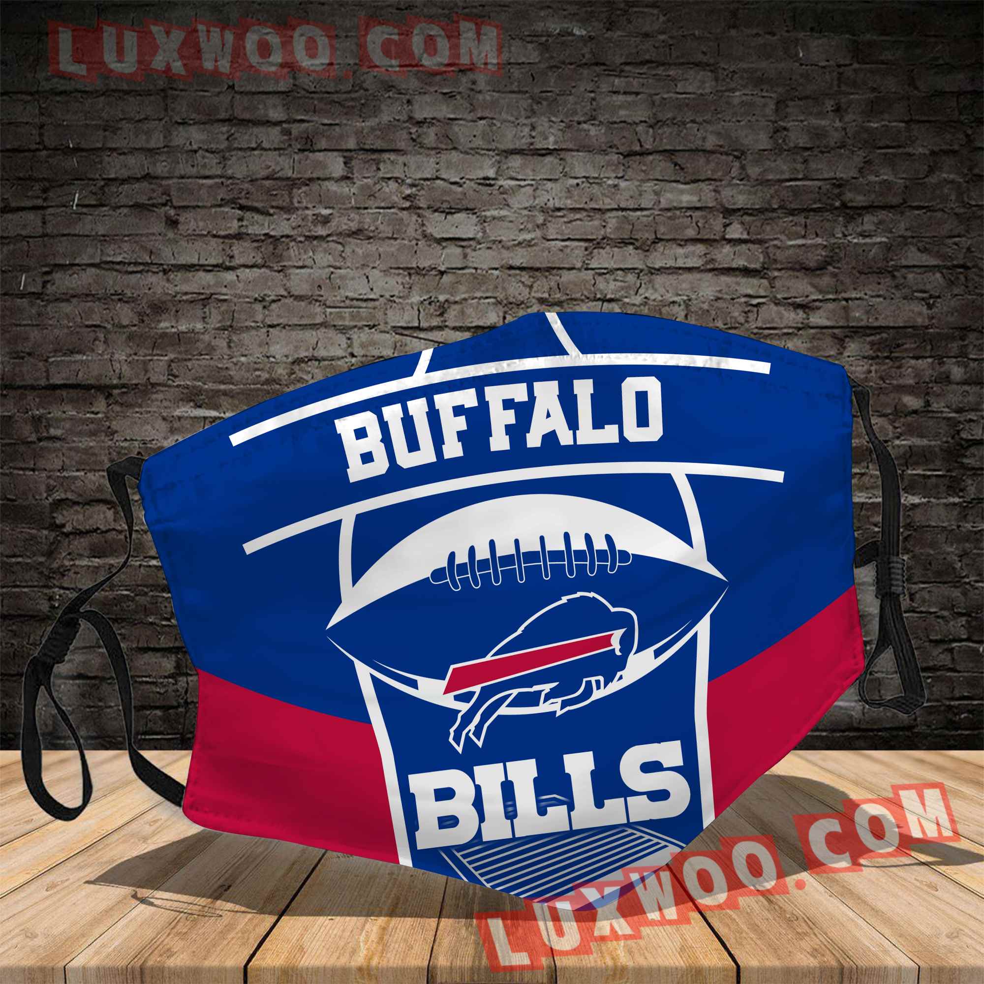 Buffalo Bills 3d Face Mask V8