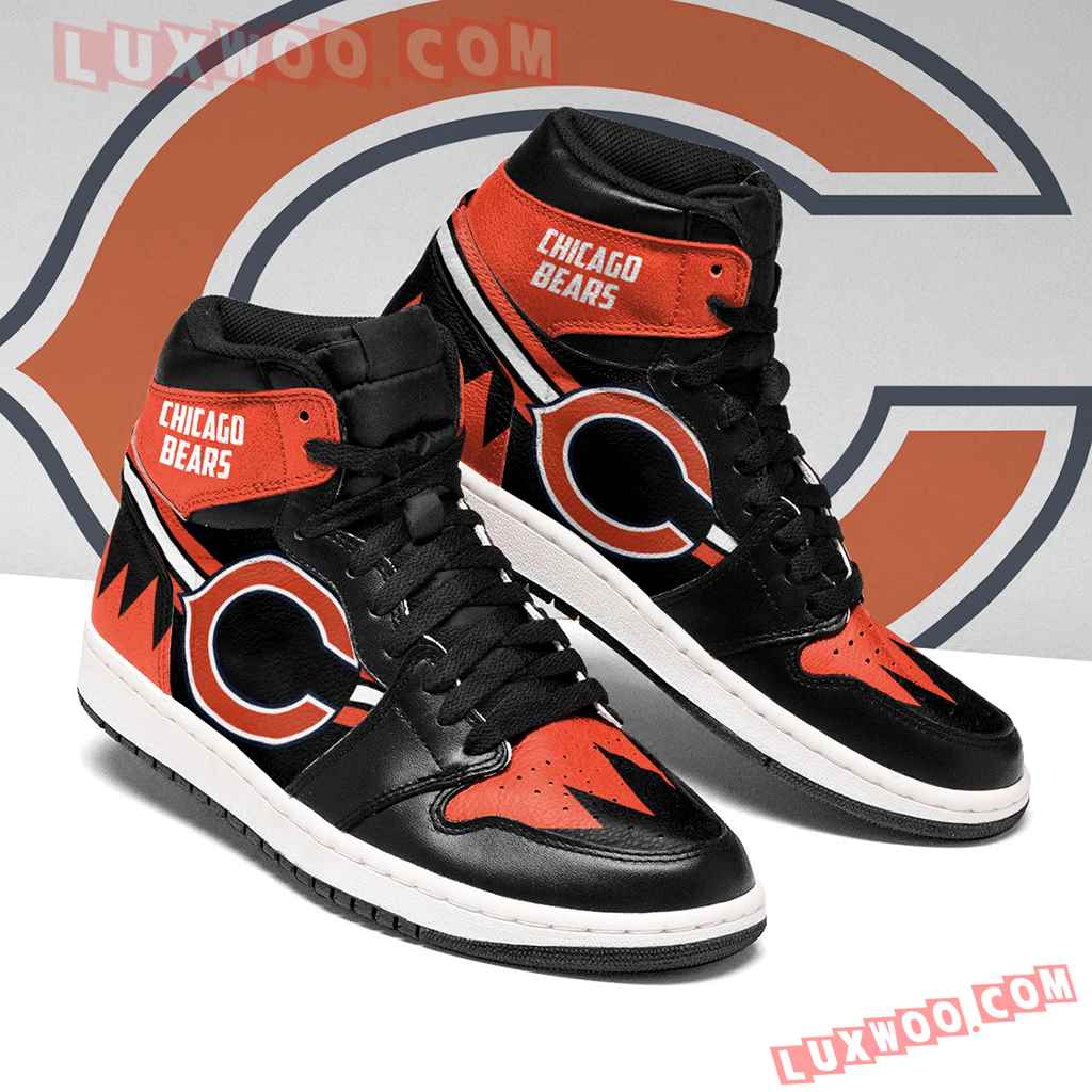 Chicago Bears Nfl Air Jordan 1 Custom Shoes Sneaker V5