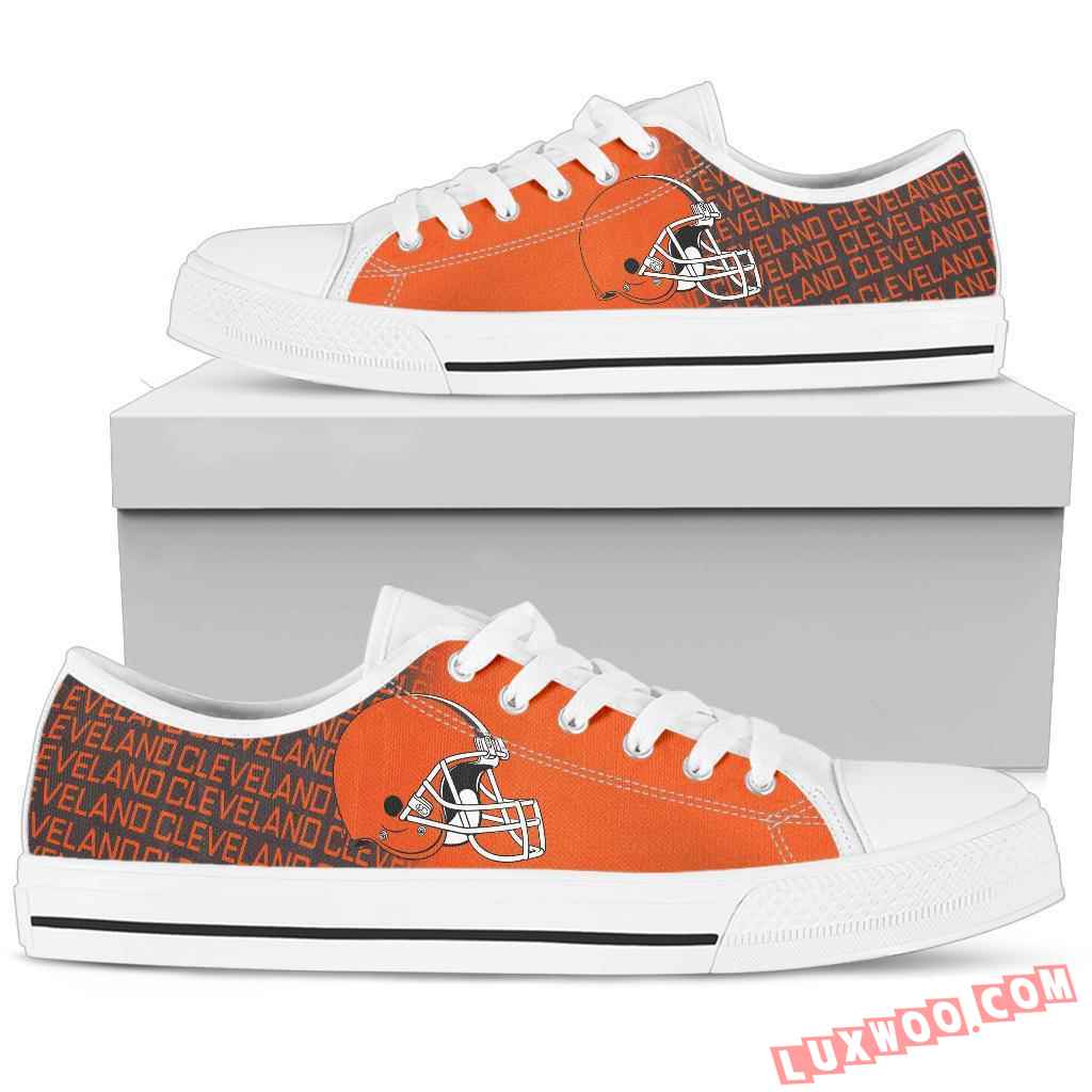 Nfl Cleveland Browns Low Top Shoes