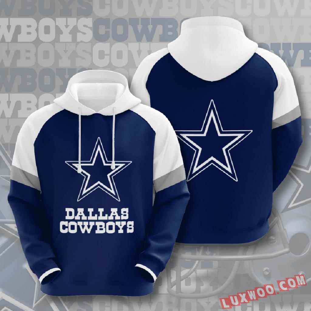 Nfl Dallas Cowboys 3d Hoodie V10