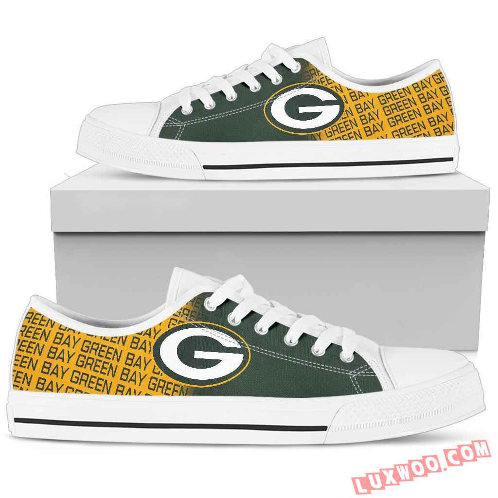 Nfl Green Bay Packers Low Top Shoes - Luxwoo.com