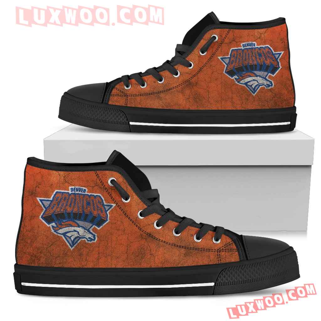 Denver Broncos High Top Shoes