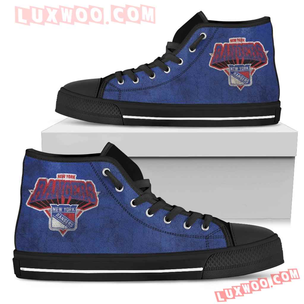 New York Rangers High Top Shoes