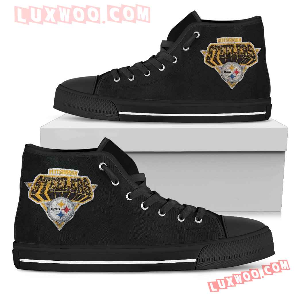 Pittsburgh Steelers High Top Shoes