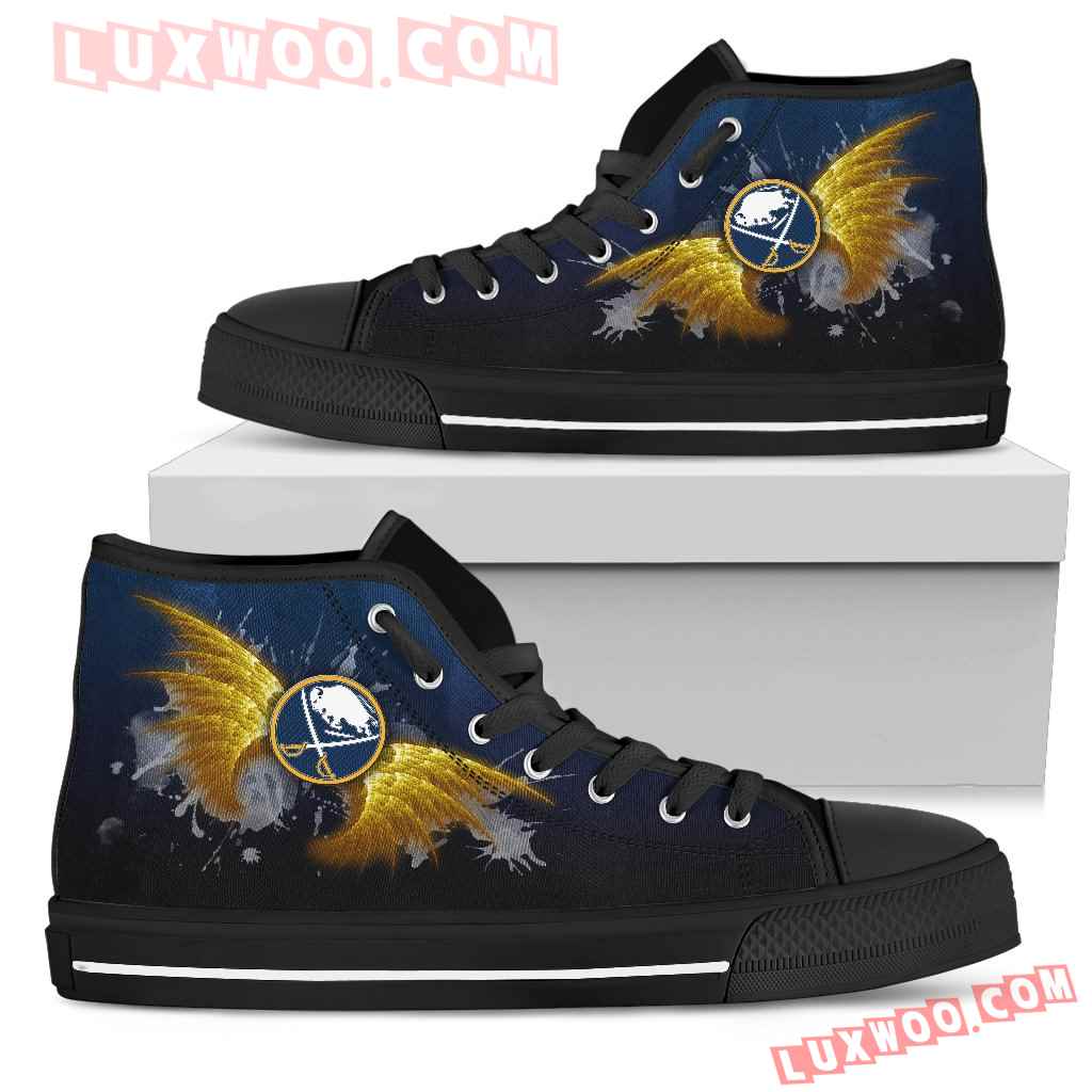Angel Wings Buffalo Sabres High Top Shoes