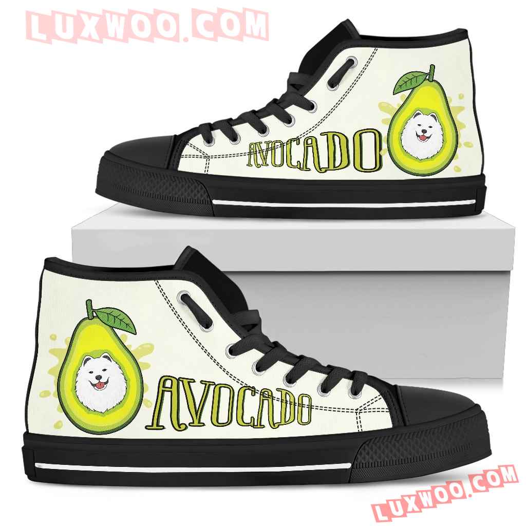 Avocado Samoyed High Top Shoes