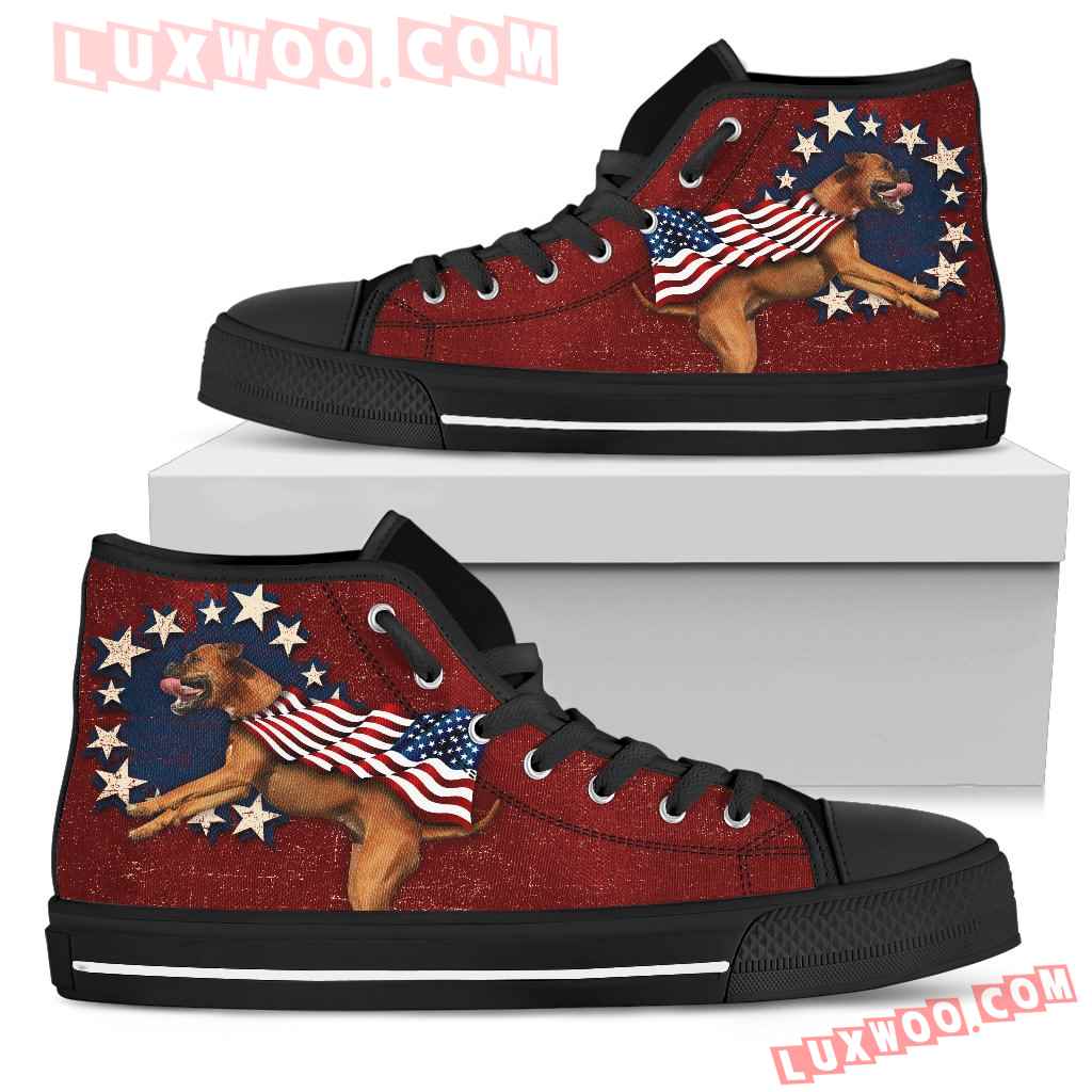 Boxer - Independence Day High Top Shoes