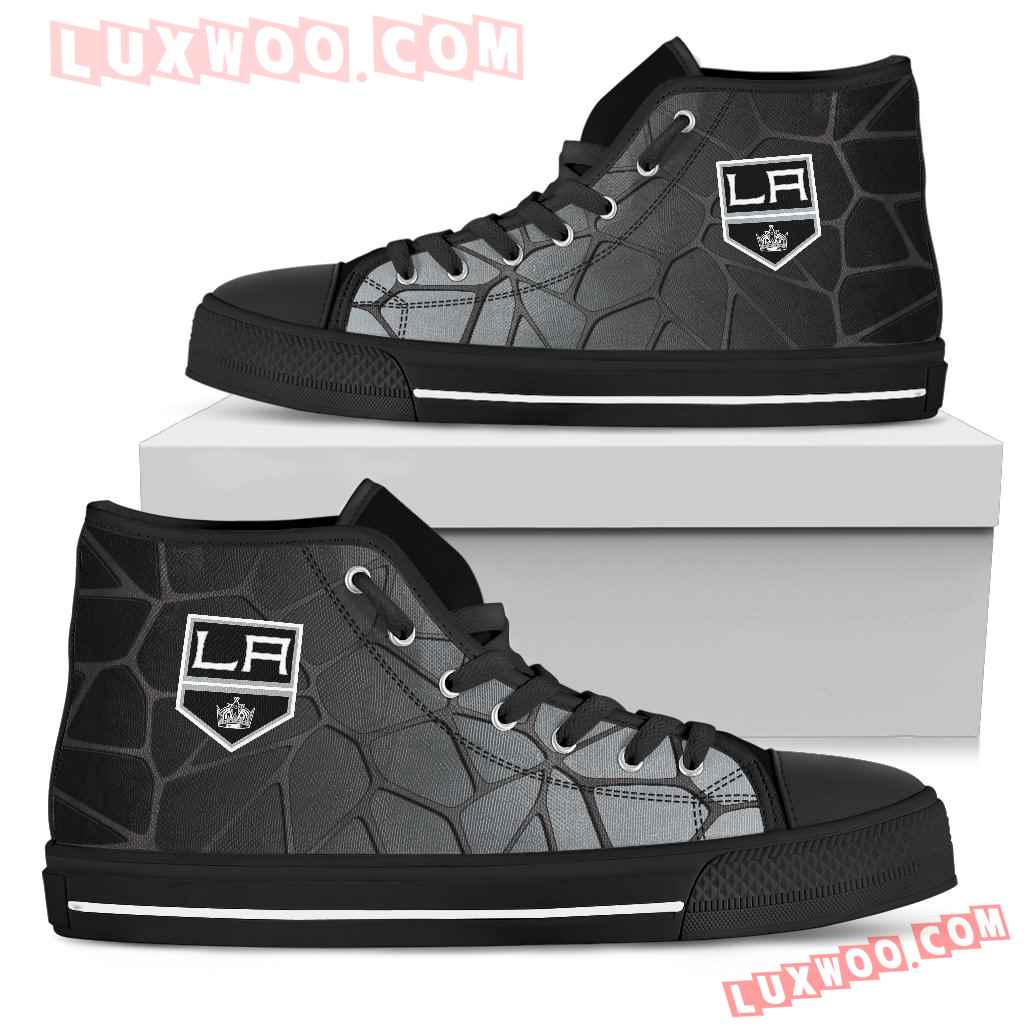 Colors Air Cushion Los Angeles Kings Gradient High Top Shoes