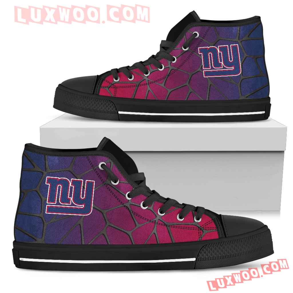 Colors Air Cushion New York Giants Gradient High Top Shoes