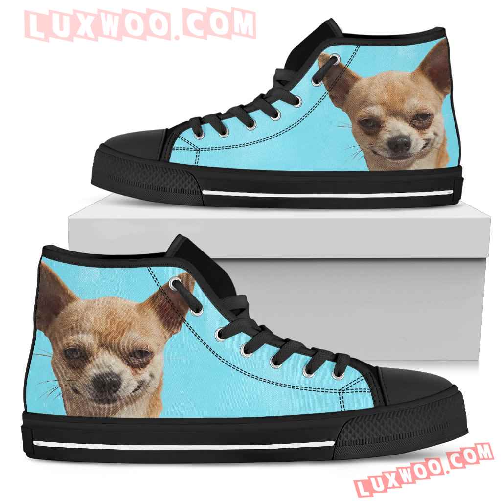 Look At Me Chihuahua High Top Shoes