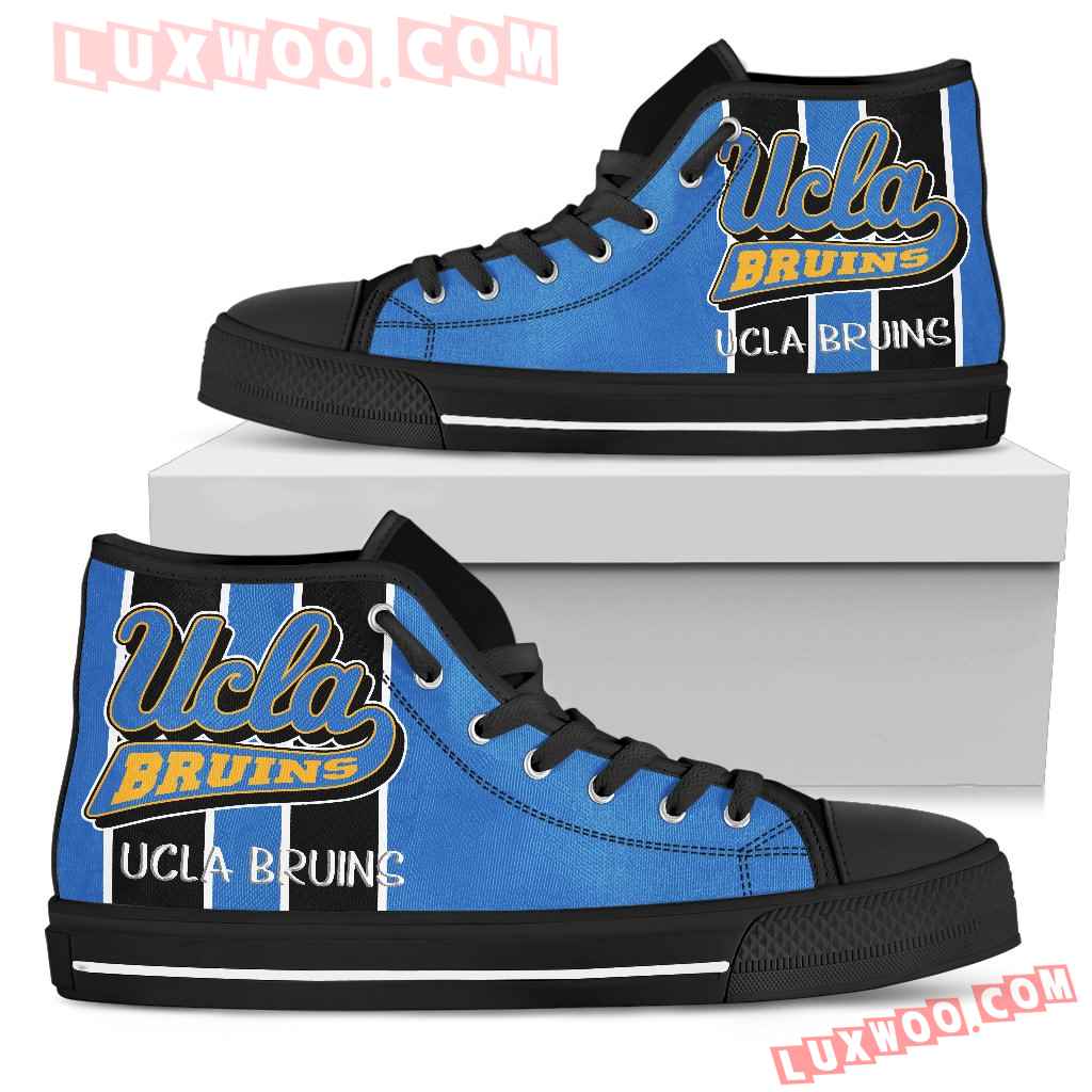 Steaky Trending Fashion Sporty Ucla Bruins High Top Shoes