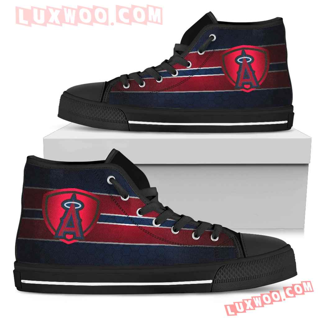 The Shield Los Angeles Angels High Top Shoes