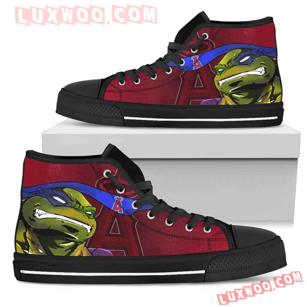 Turtle Los Angeles Angels Ninja High Top Shoes