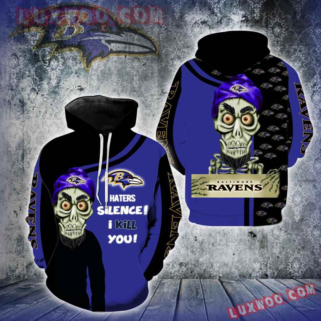Baltimore Ravens Achmed Skull Full All Over Print V1415