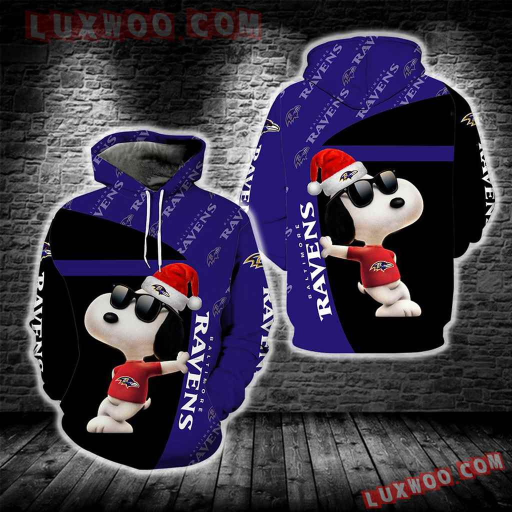 Baltimore Ravens Snoopy New Full All Over Print S1671