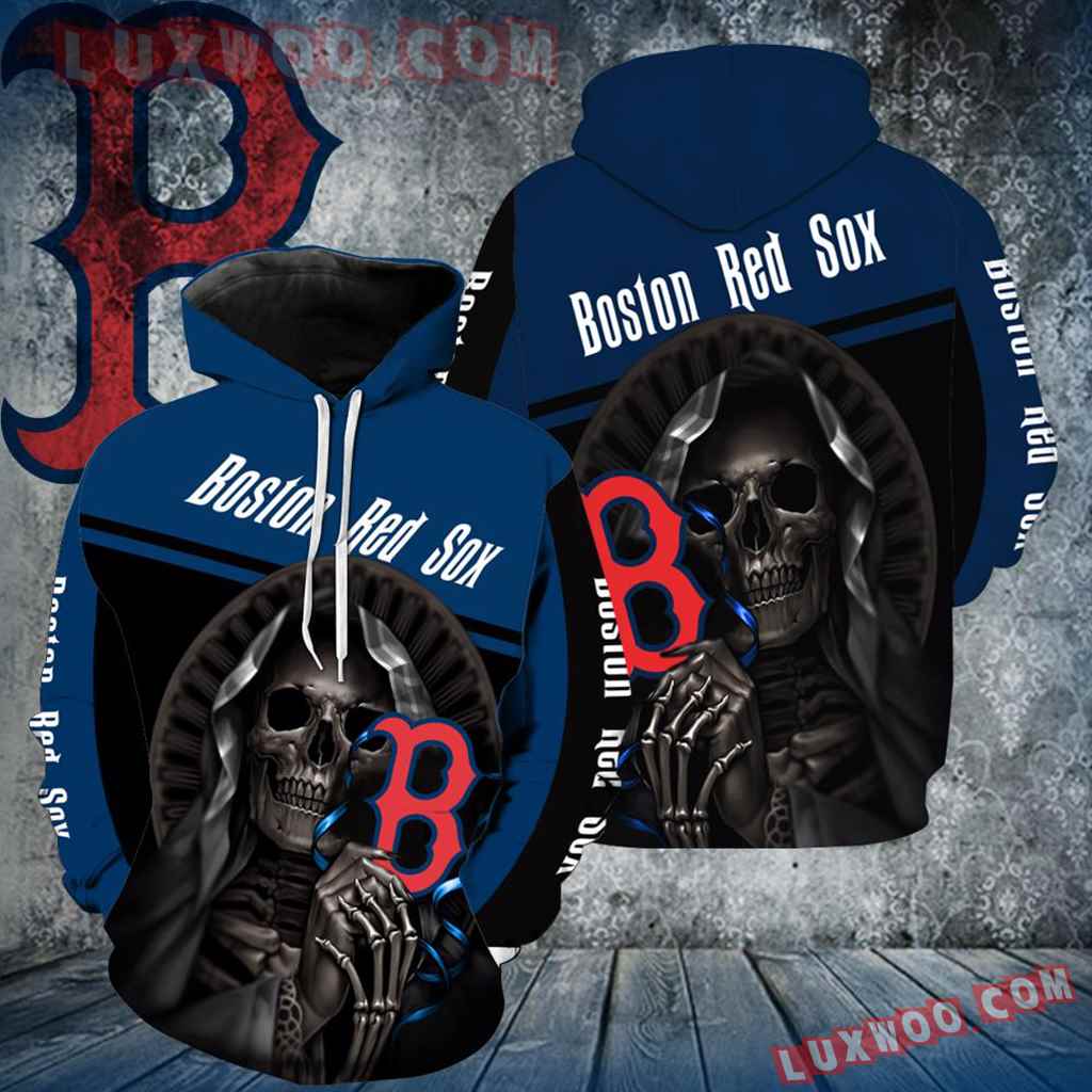 Boston Red Sox Skull New All Over Print V1233