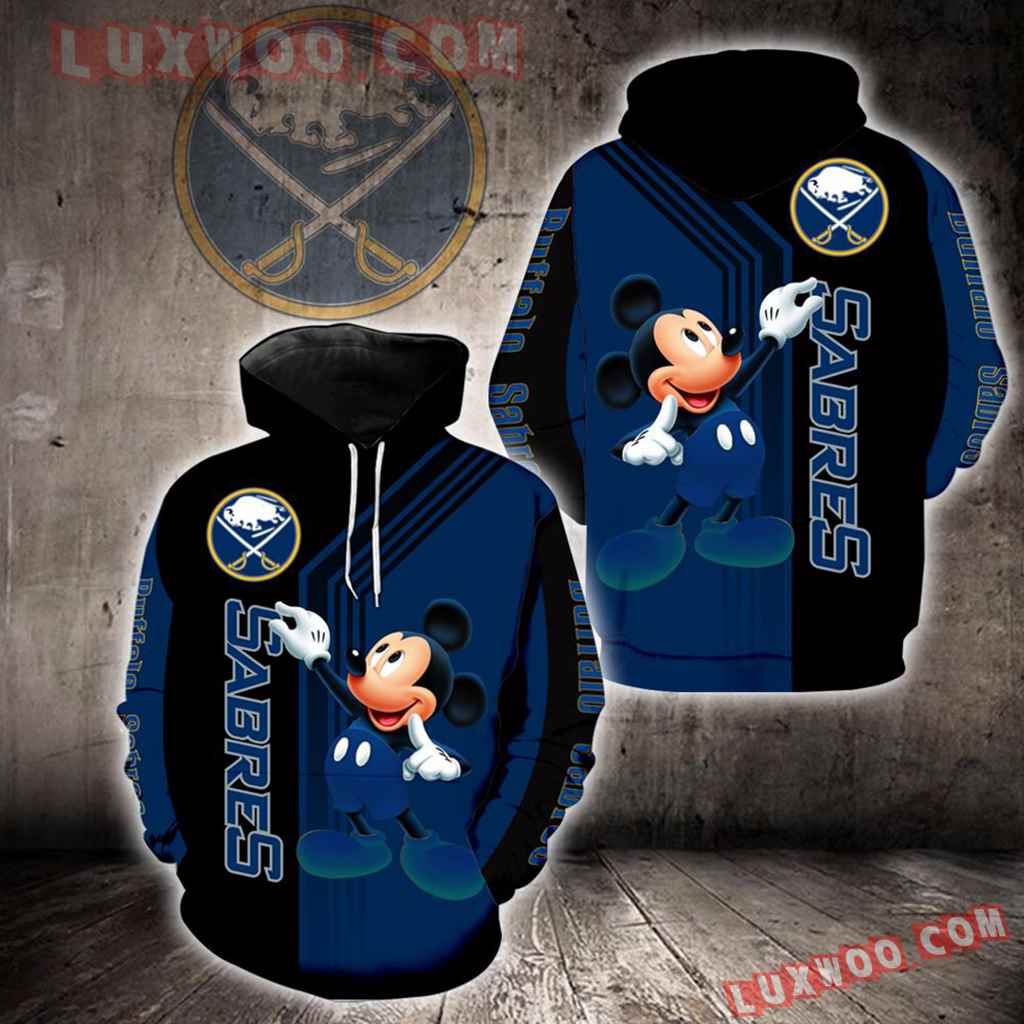 Buffalo Sabres Mickey Mouse New Full All Over Print V1532