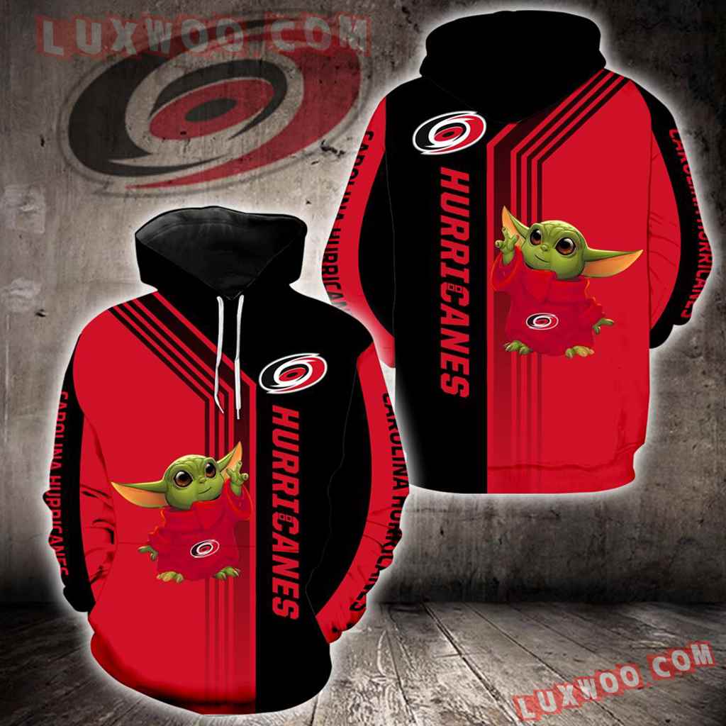 Carolina Hurricanes Baby Yoda New Full All Over Print V1558