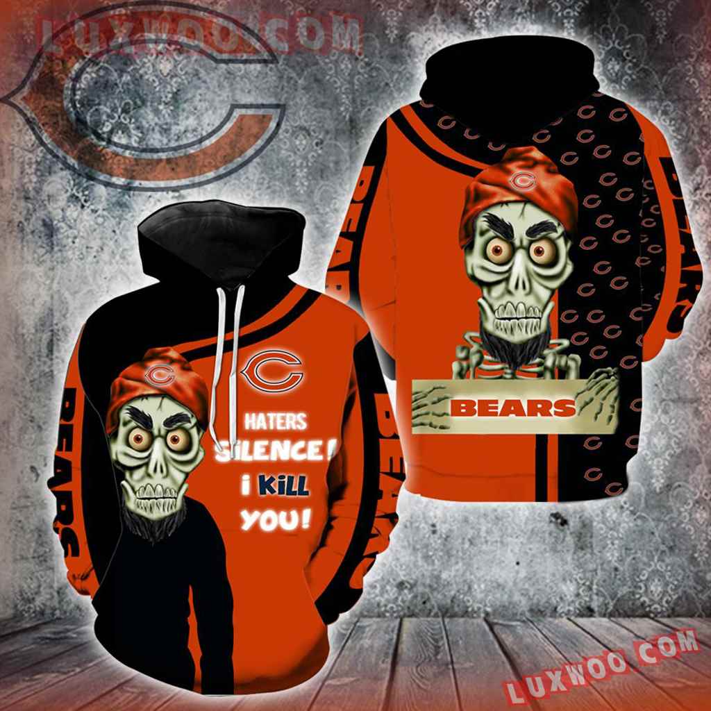 Chicago Bears Achmed Skull Full All Over Print K1197
