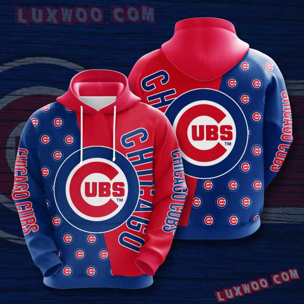 Chicago Cubs 3d Hoodie 14
