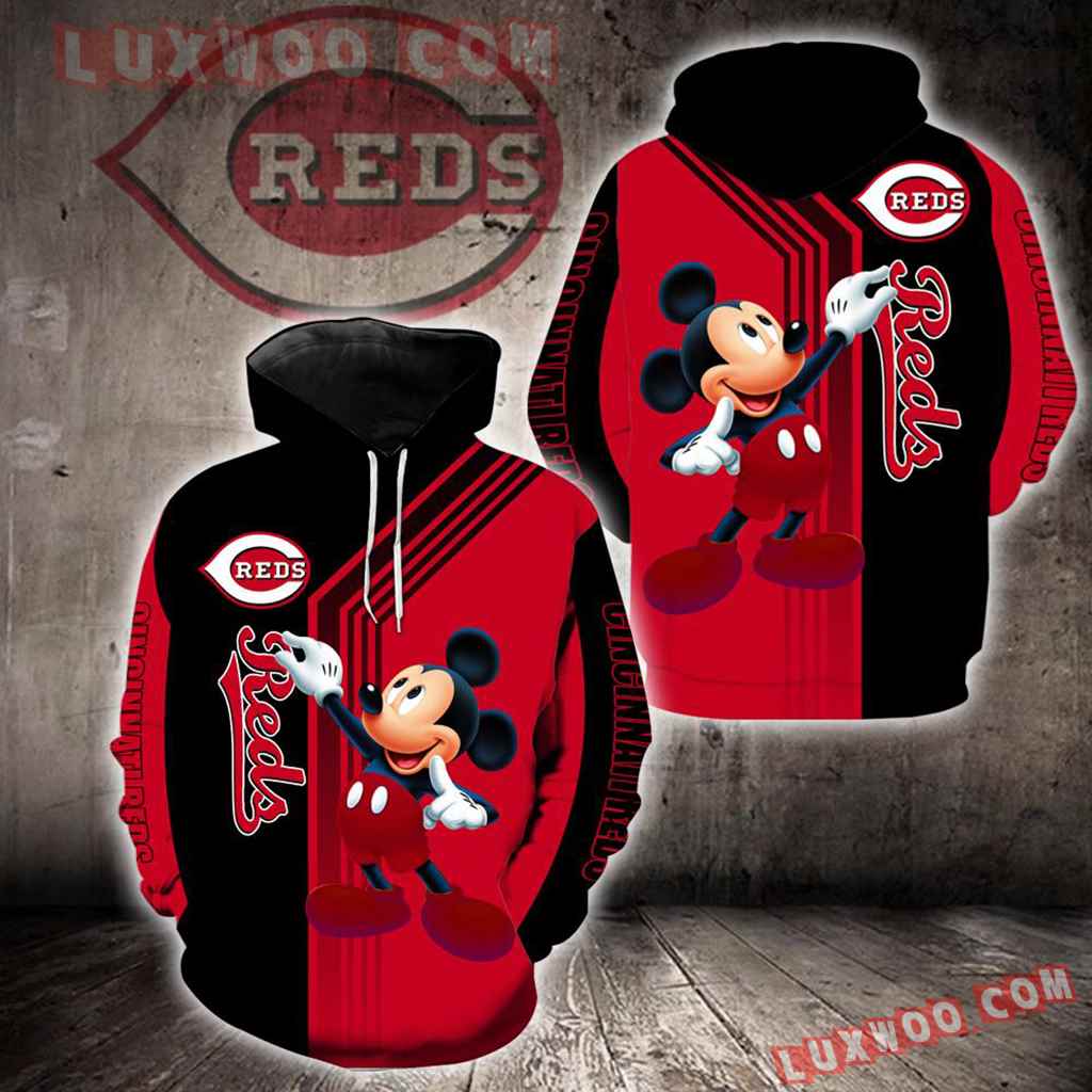 Cincinnati Reds Mickey Mouse New Full All Over Print V1504