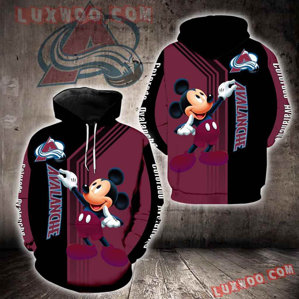 Colorado Avalanche Mickey Mouse New Full All Over Print V1511