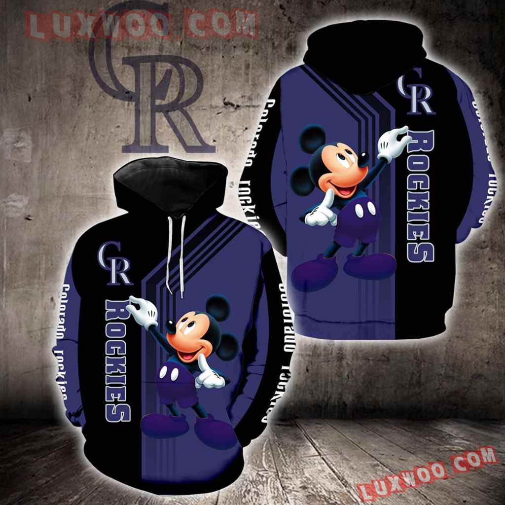 Colorado Rockies Mickey Mouse New Full All Over Print V1501