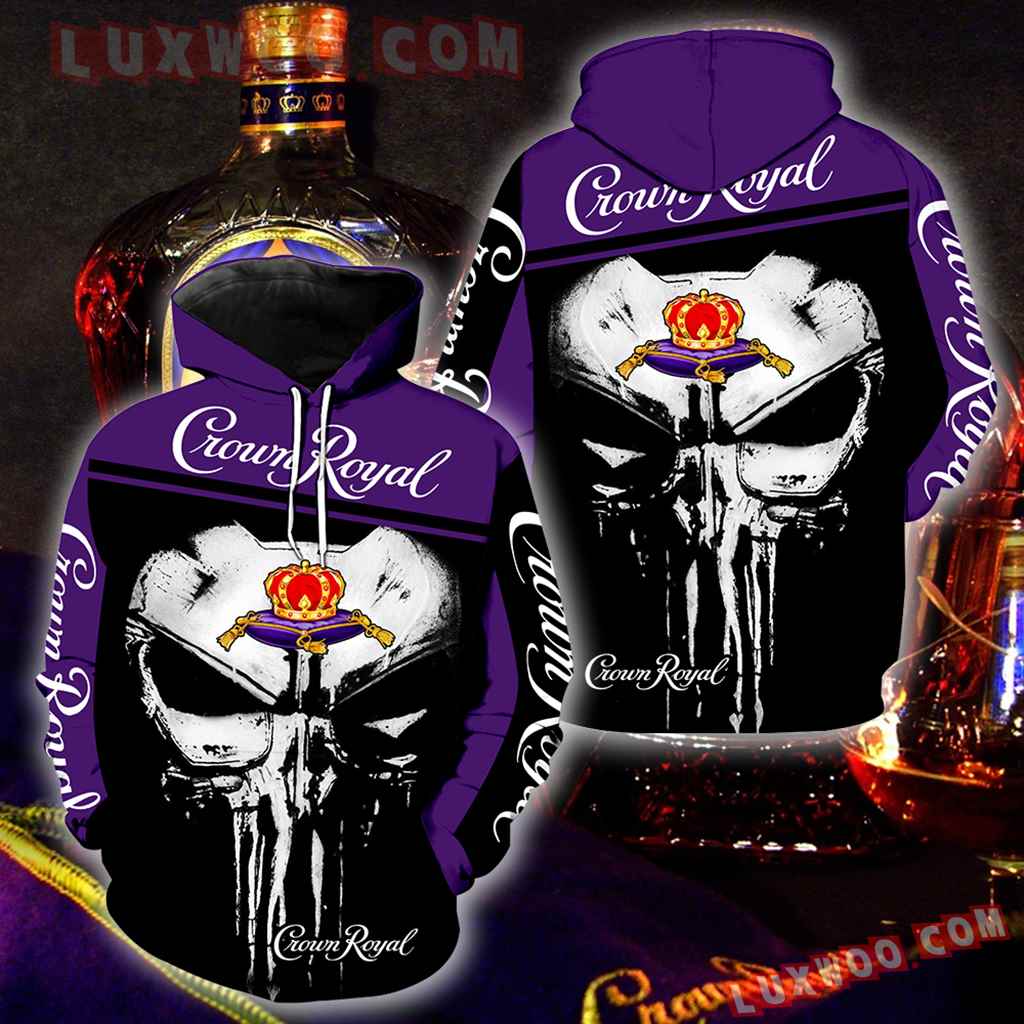 Crown Royal Punisher New Skull Full All Over Print K1184