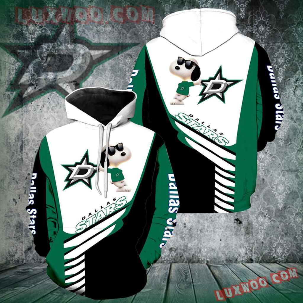 Dallas Stars Snoopy Full Over Print K1092