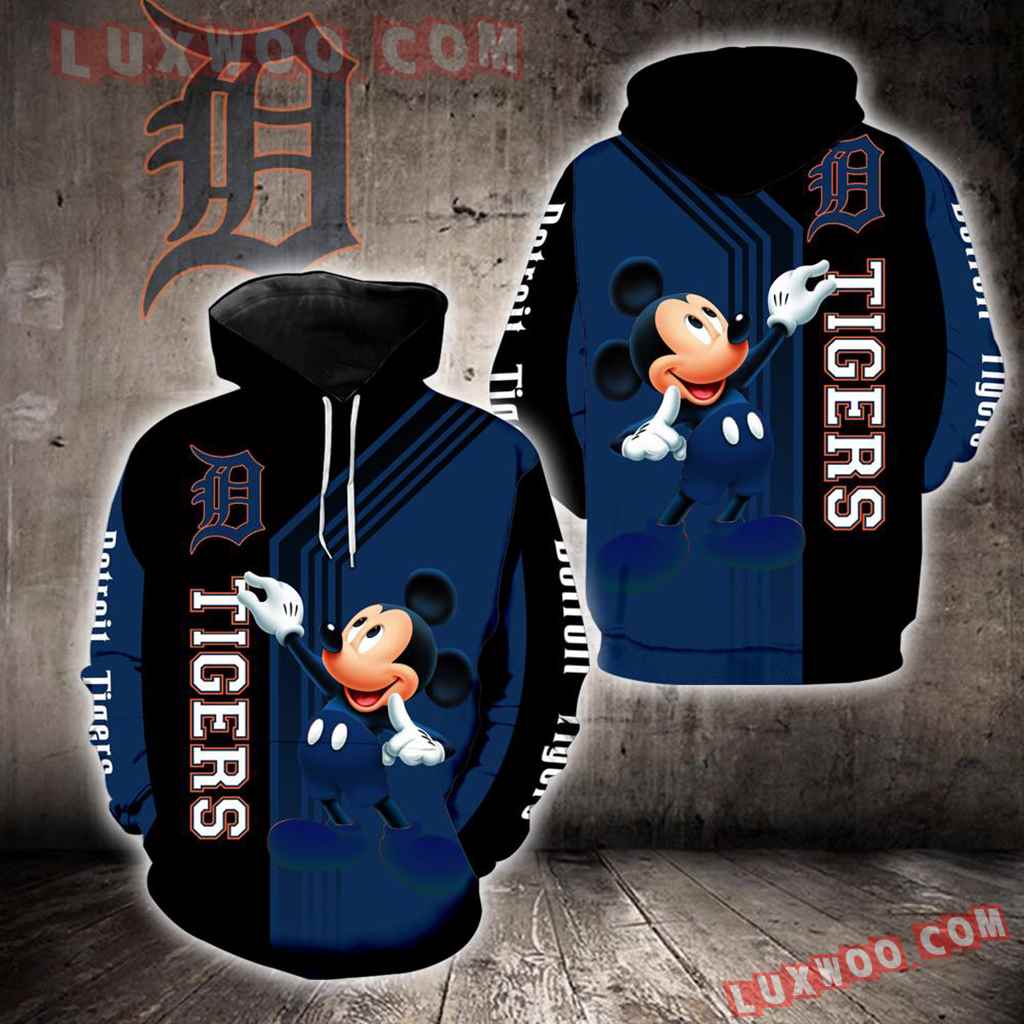 Detroit Tigers Mickey Mouse New Full All Over Print K1382