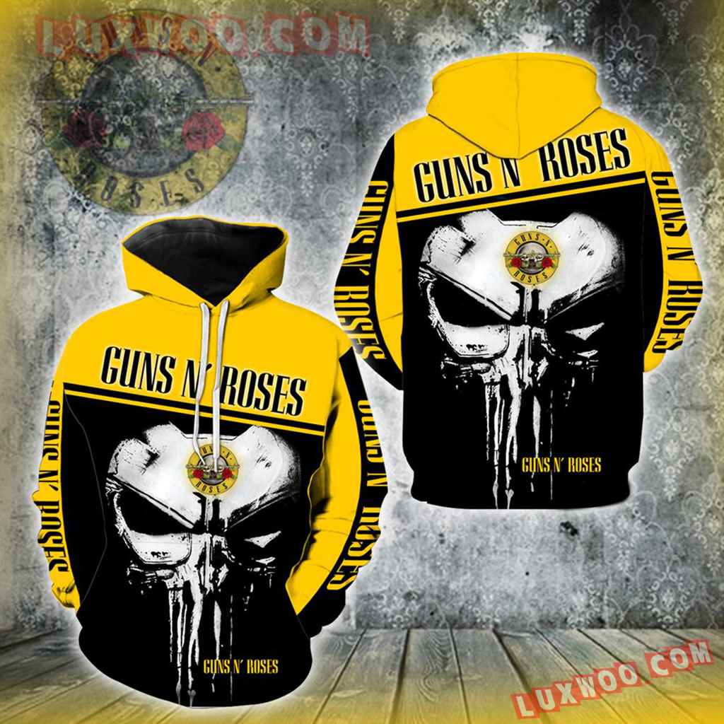 Guns N Roses Punisher Skull Full All Over Print V1423