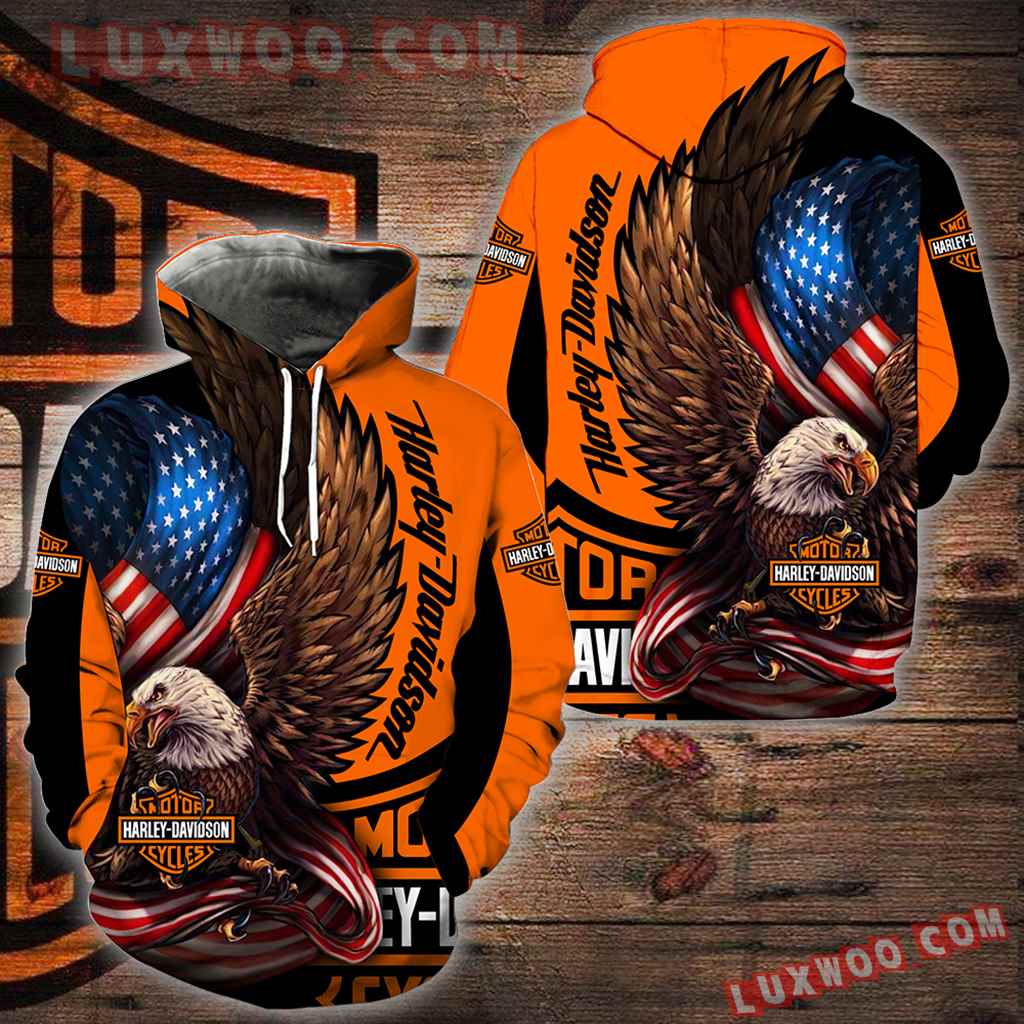 Harley Davidson Eagle New Full All Over Print S1020