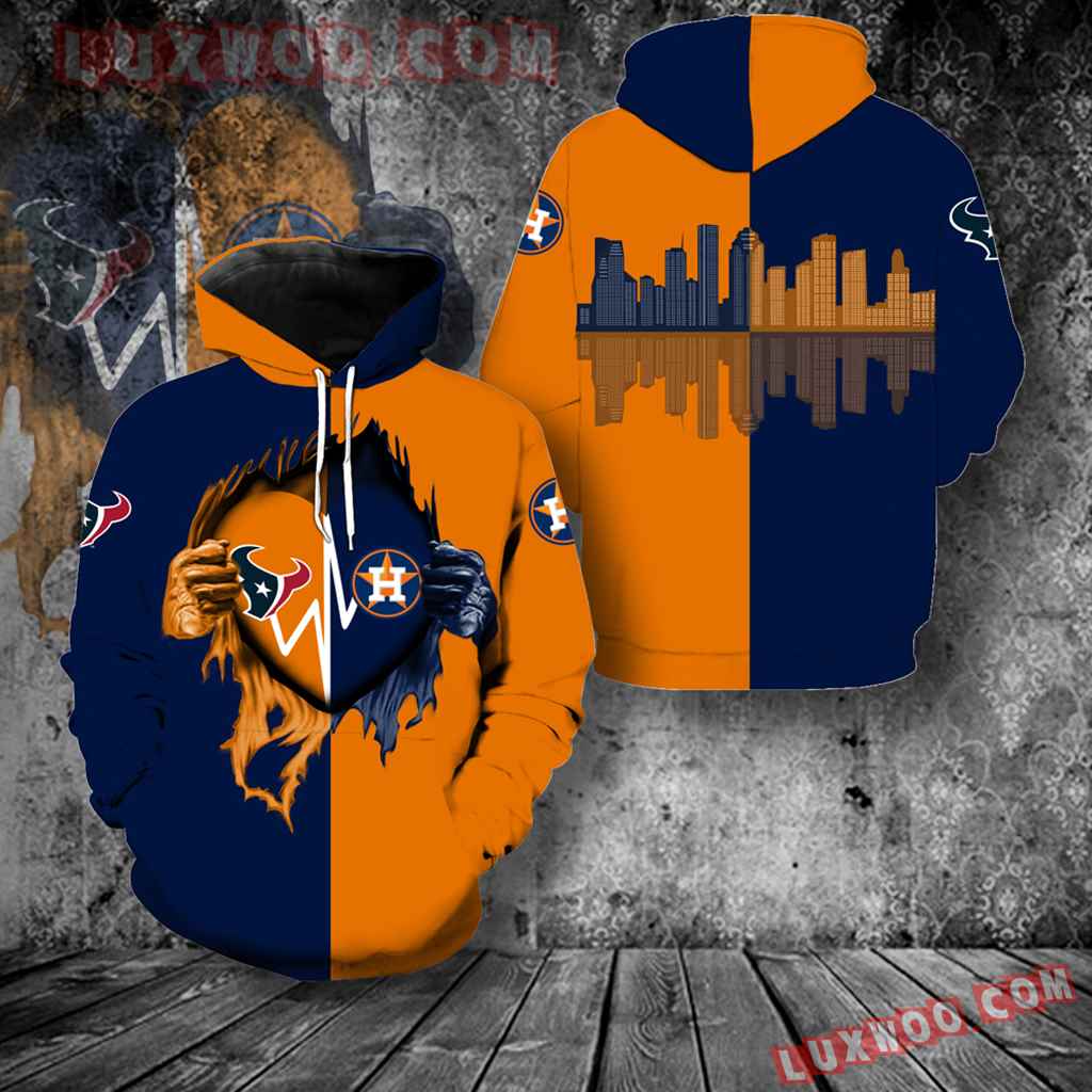 Houston Astros Houston Texans New All Over Print K1015